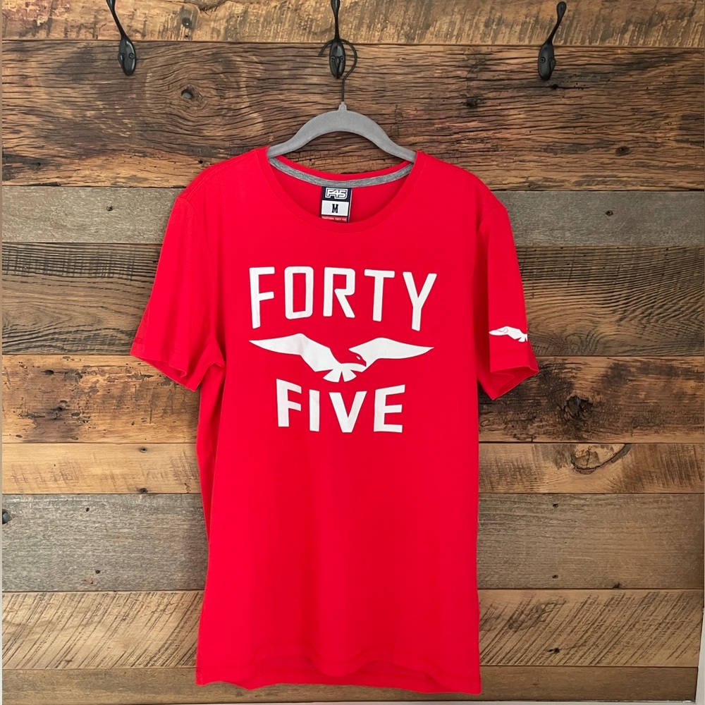 F45 Short Sleeve Logo Tee - Red